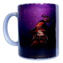 Ver imagem 1 de CANECA DE CERAMICA RESINADA PEROLADA LILAS