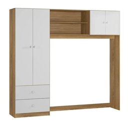 Quarto de Bebê Completo Berço, Cômoda e Guarda Roupa Ternura - 4