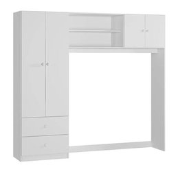 Quarto de Bebê Completo Berço, Cômoda e Guarda Roupa Ternura - 3