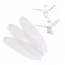 Hélice Para Ventilador de teto Ventisol Wind Transparente com 3 pás - 1