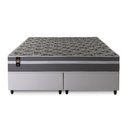 Ver imagem 6 de Conjunto Cama Box Espuma Miami Cinza Queen 158x198x62