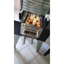 Ver imagem 6 de Churrasqueira sem Fumaça para Apartamento Hotbox Costela 2 Grelhas + 3 Espetos