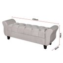 Ver imagem 3 de Recamier Banco Puff Milão 150cm