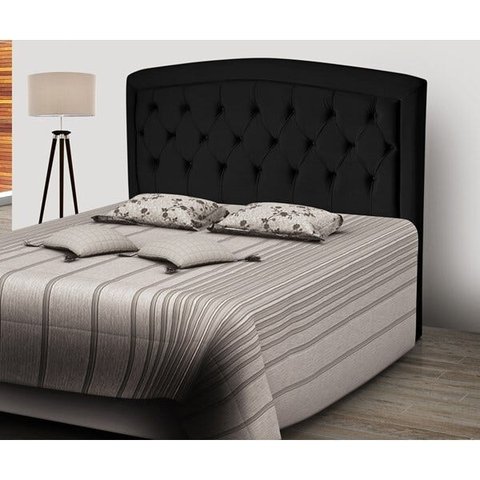 Cabeceira Quarto Milao Estofado Casal 140 cm