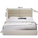 Ver imagem 3 de Painel Estofado Para Cama Casal Seleta 140 cm