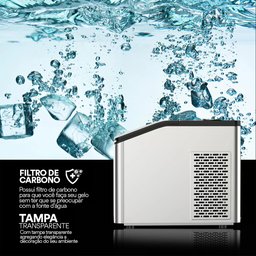 Máquina de Gelo 35kg EOS Ice Compact EMG35 Inox 220V - 6