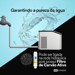 Máquina de Gelo 35kg EOS Ice Compact EMG35 Inox 220V - 8