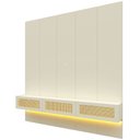 Ver imagem 7 de Home para TV 220 Realce Native LED Off White - Gelius