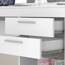 Ver imagem 3 de Mesa Office - 2 Gavetas 1 Prateleira Integrada - Notável Móveis