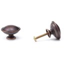 Ver imagem 4 de Kit 10 Puxador Concha e Puxadores Moveis de Gaveta Colonial: Bronze