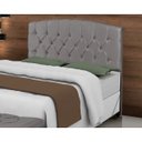 Ver imagem 1 de Cabeceira Quarto Grecia Estofada Casal Queen 160 cm Pavia