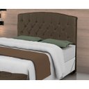 Ver imagem 1 de Cabeceira Quarto Grecia Estofada Casal Queen 160 cm Pavia