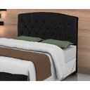 Ver imagem 1 de Cabeceira Quarto Grecia Estofada Casal Queen 160 cm Pavia