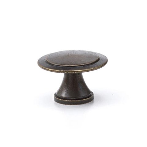 Puxador Redondo Colonial Kit com 10 Unidades: Ouro Velho
