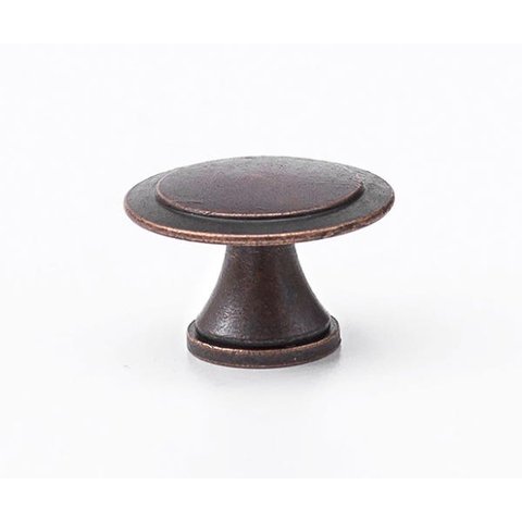 Puxador Redondo Colonial Kit com 10 Unidades: Bronze