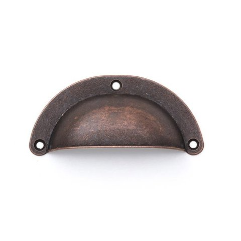 Puxador Concha Colonial Kit com 10 Unidades: Bronze