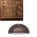 Ver imagem 2 de Puxador Concha Colonial Kit com 10 Unidades: Bronze