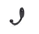 Ver imagem 1 de Cabide para Roupa Cabides Gancho Parede Metal Kit 10 Pecas Barato: Preto Fosco