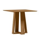 Ver imagem 6 de Conjunto Sala de Jantar Mesa 90cm Tampo MDF sem Vidro Rubi com 4 Cadeiras Amanda