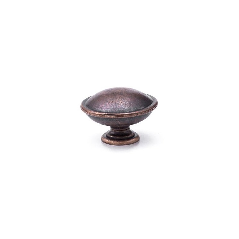 Puxador Redondo Em Latão Metal Para Móveis porta gaveta 10un: Bronze Puxador Redondo Em Latão Metal Para Móveis porta gaveta 10un: Bronze