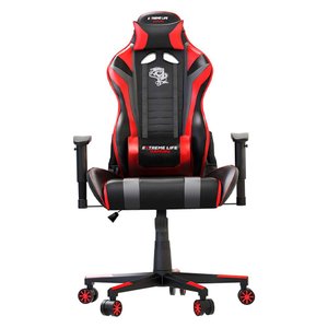 Cadeira Gamer Ergonômica Blackhawk, Elg, Ch05bkrd, Inclinação até 180º e 150kg, Preto e Vermelho
