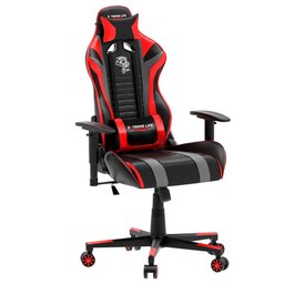 Cadeira Gamer Ergonômica Blackhawk, Elg, Ch05bkrd, Inclinação até 180º e 150kg, Preto e Vermelho - 2