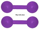 Ver imagem 1 de Par De Halteres Injetados 9Kg Fitness - 2 Unidades