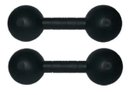 Ver imagem 1 de Par De Halteres Injetados 10Kg Fitness - 2 Unidades