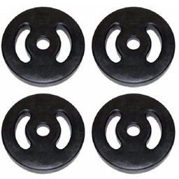 Kit Halter Musculação 12Kg Anilhas, Barras E Presilhas - 1