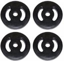 Ver imagem 1 de Kit Halter Musculação 12Kg Anilhas, Barras E Presilhas
