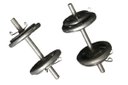 Ver imagem 2 de Kit Halter Musculação 12Kg Anilhas, Barras E Presilhas