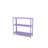 Estante de Aço Multiuso Baixa Pandin 90 Cm Lilás - 1