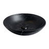 Cuba Apoio Evier Nero Marble Banheiro Lavabo Marmorizado Preto - 1