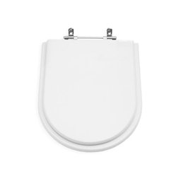 Assento Sanitário Poliéster Riviera Branco Para Louça Celite - 1