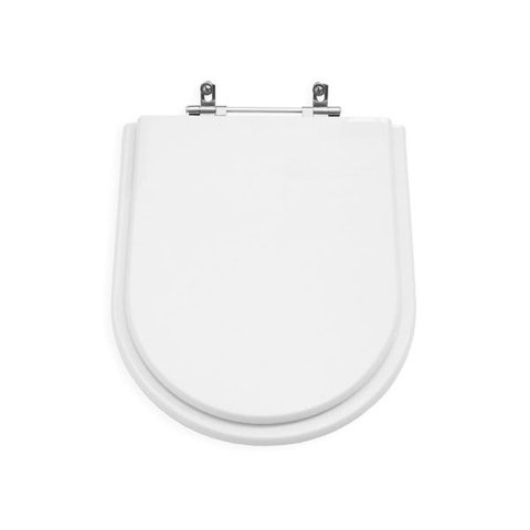 Assento Sanitário Poliéster Riviera Branco Para Louça Celite