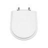 Assento Sanitário Poliéster Riviera Branco Para Louça Celite - 1