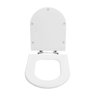 Assento Sanitário Poliéster Riviera Branco Para Louça Celite - 2