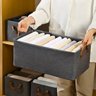 Cesto Caixa Organizadora Dobrável para Guarda-roupa Armários - 3