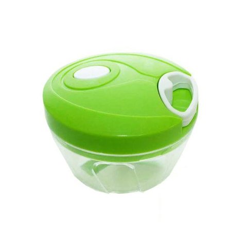 Mini Processador Manual de Alimentos Triturador:verde