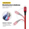 Cabo Tech Proof Vermelho Micro USB V8 (1,2m) - Gorila Shield - 3