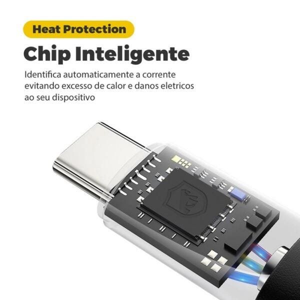 Cabo Tech Proof Vermelho Micro USB V8 (1,2m) - Gorila Shield - 4