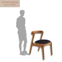 Ver imagem 4 de Conjunto com 2 Cadeiras em Madeira Celeste