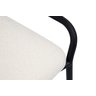 Banqueta Industrial Linx Média com Assento Estofado:linho Off White - 5