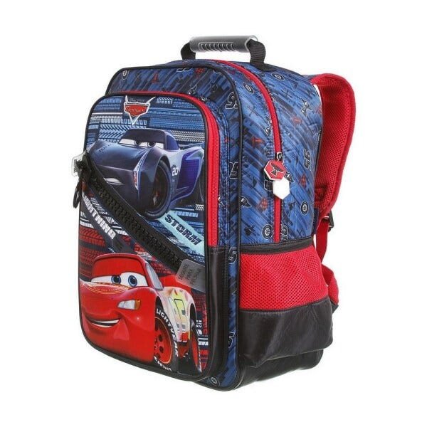 Mochila Escolar de Carrinho DMW Carros Easy - Ref.37329 - 1