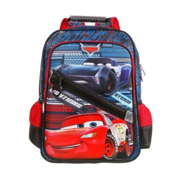 Mochila Escolar de Carrinho DMW Carros Easy - Ref.37329 - 2