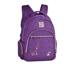 Mochila Escolar Rebecca Bonbon Roxa - RB2086 - 1