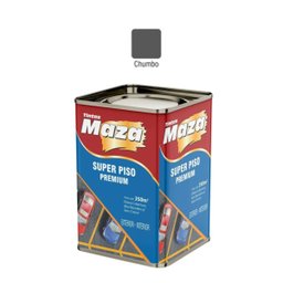 Tinta Piso Premium Acrílica Alto Rendimento Maza 18l Cores - Chumbo - 2
