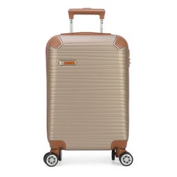 Mala de Viagem Polo King em ABS + Frasqueira Champanhe - 1871 - 6