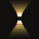 Ver imagem 2 de Arandela Cairo 2 Fachos Soquete G9 Branca - Plaslumi, Opção - Branco(A)