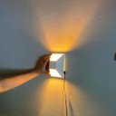 Ver imagem 4 de Arandela Cairo 2 Fachos Soquete G9 Branca - Plaslumi, Opção - Branco(A)